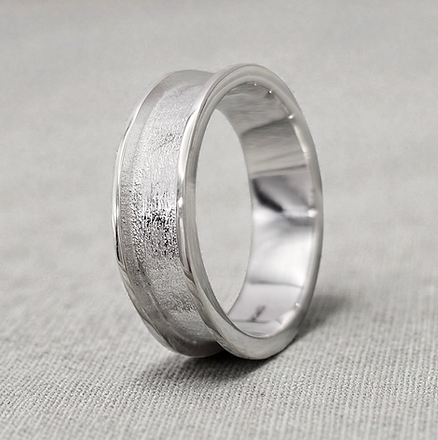 6mm Full Channel Band Ring