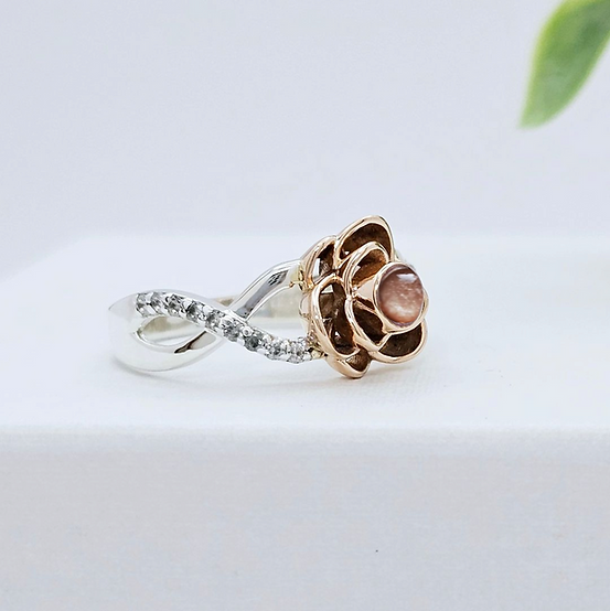 rose ring for ashes