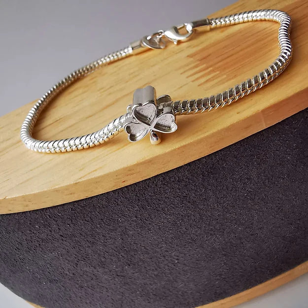 shamrock keepsake charm