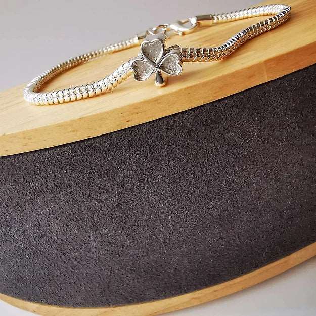 shamrock keepsake charm