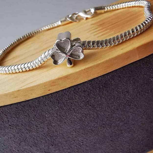 shamrock keepsake charm
