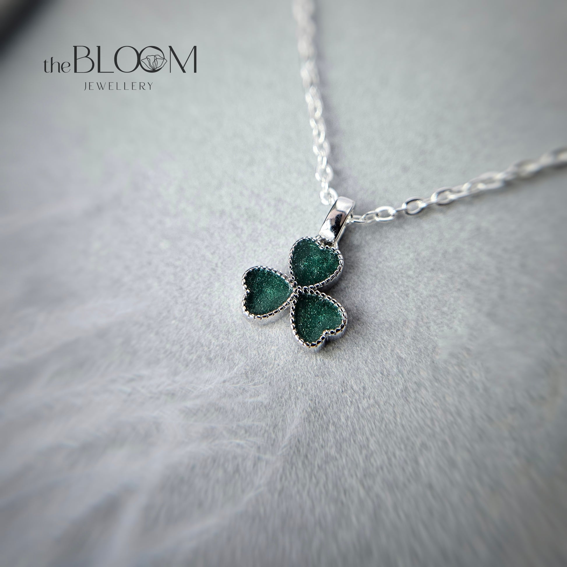 shamrock keepsake necklace