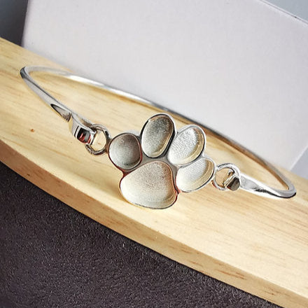 silver bangle to hold ashes