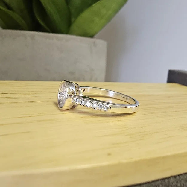 silver keepsake ring