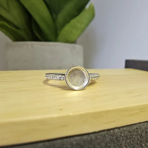 silver keepsake ring