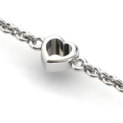 simple memorial bracelet