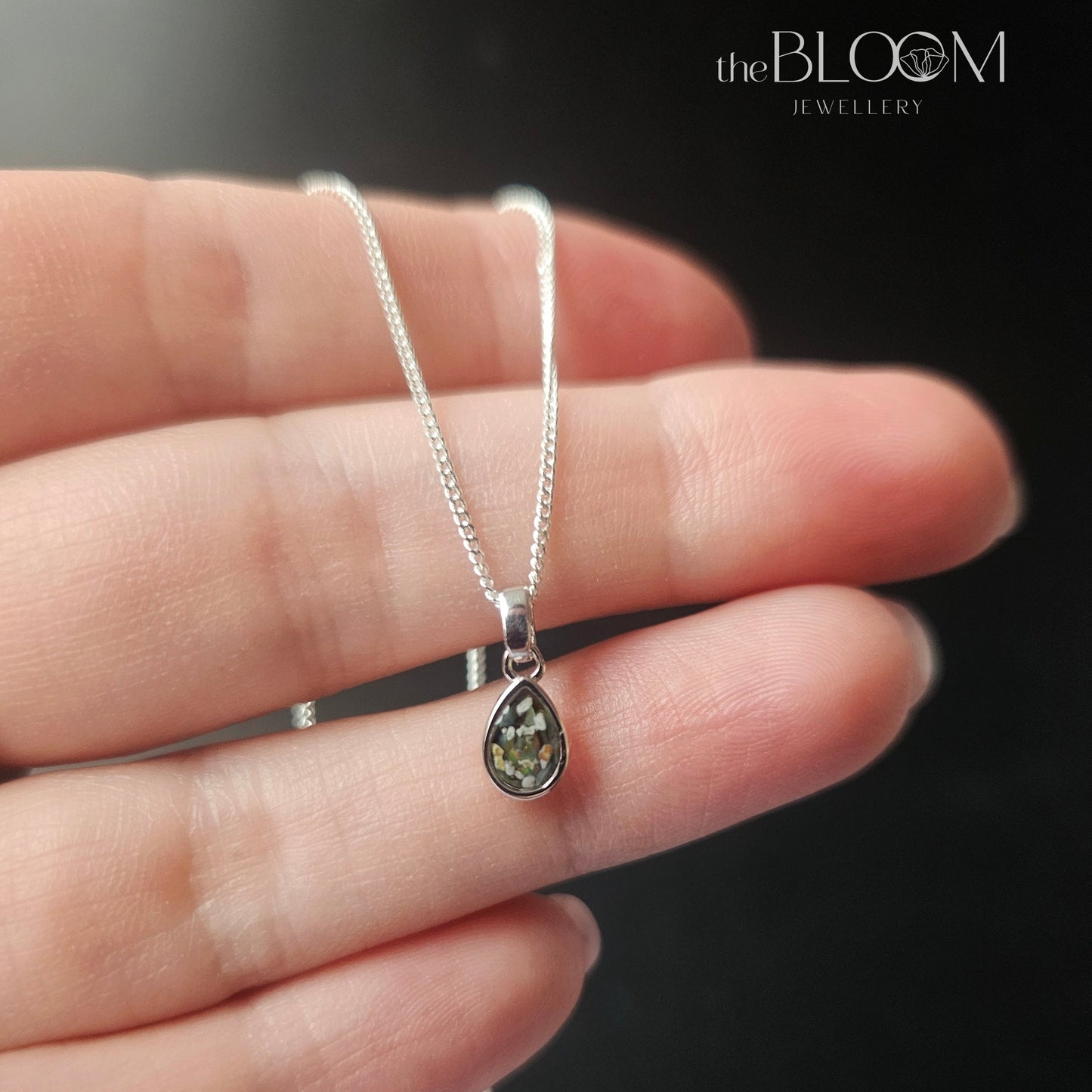 small memorial necklace