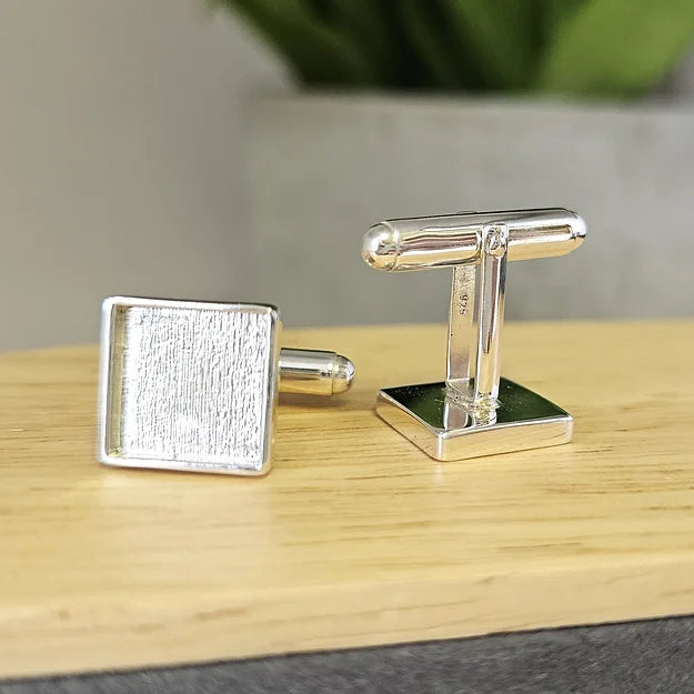 square memorial cufflinks