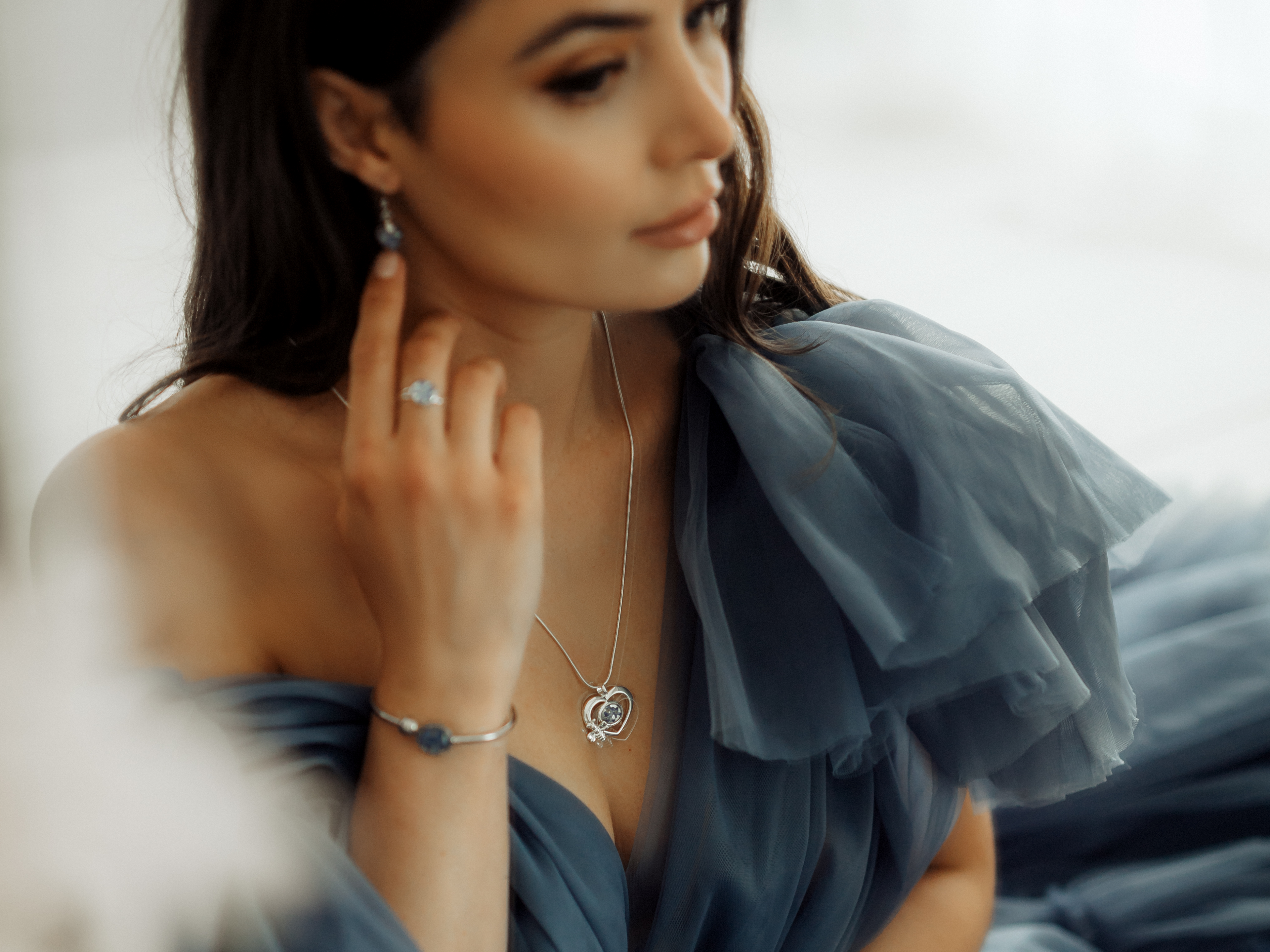 wedding flower keepsake jewellery