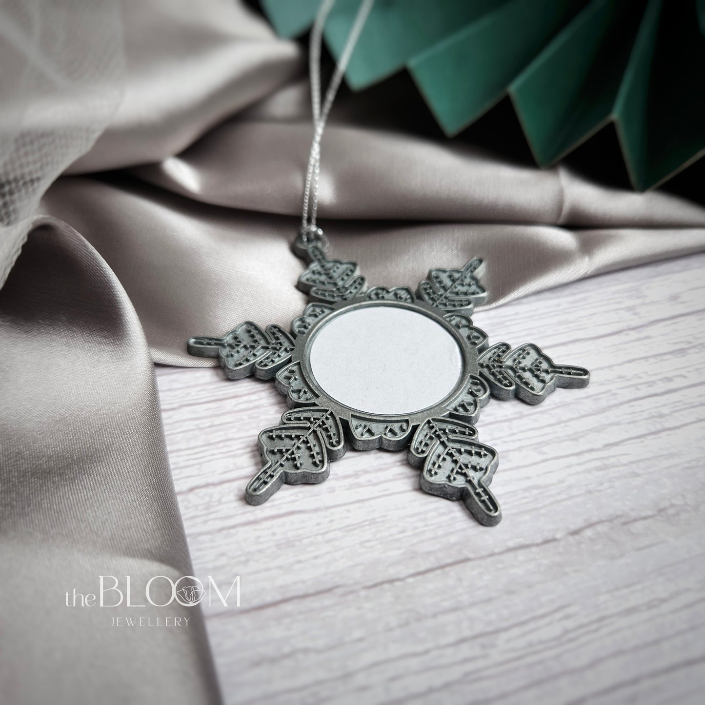 Snowflake Memorial Ornament