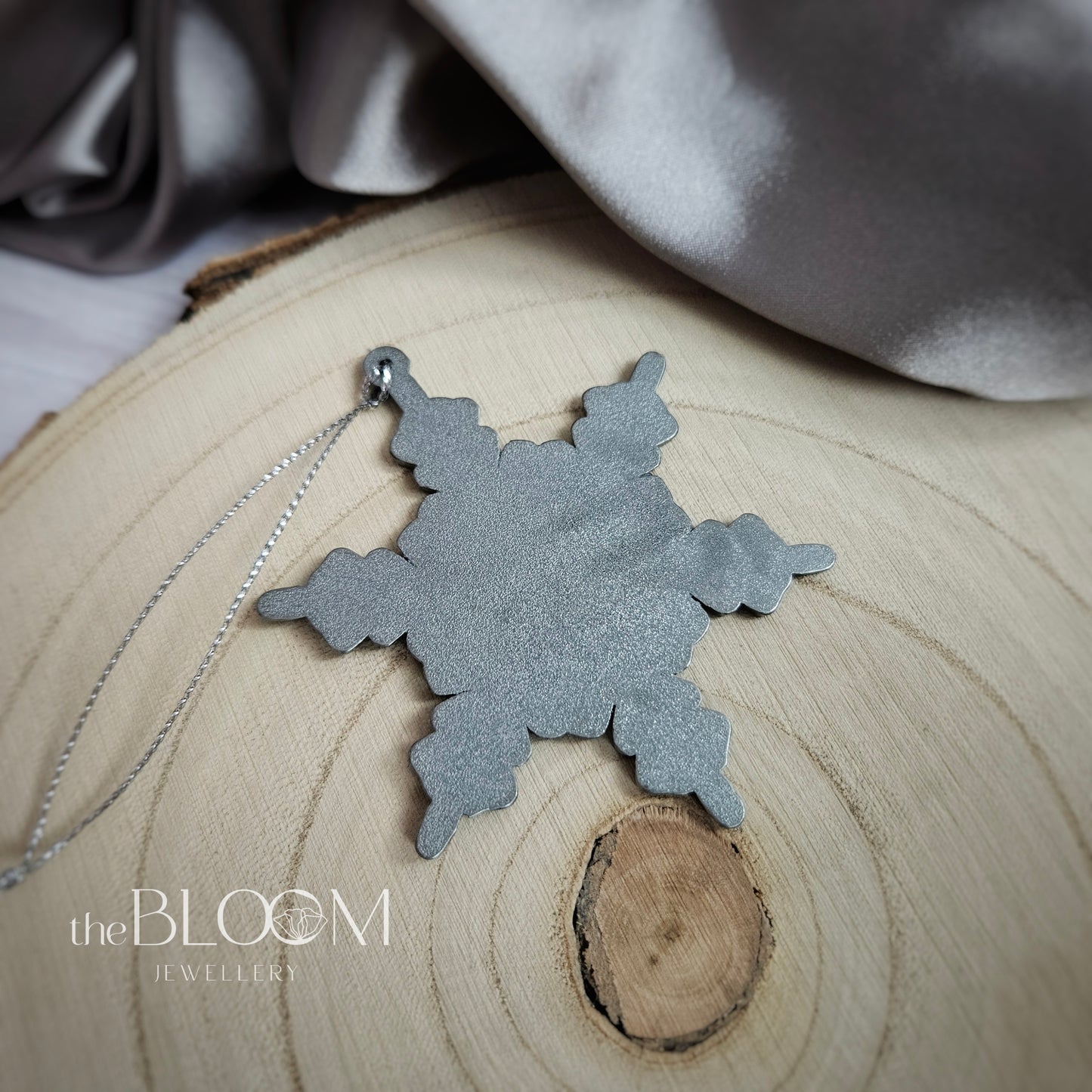 Snowflake Memorial Ornament
