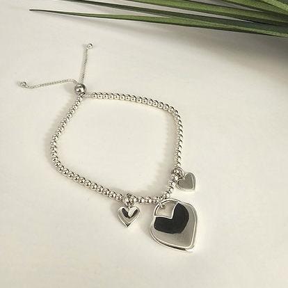 adjustable bracelet with engraving