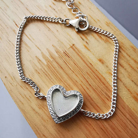 elegant memorial bracelet