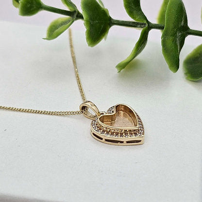 gold keepsake necklace