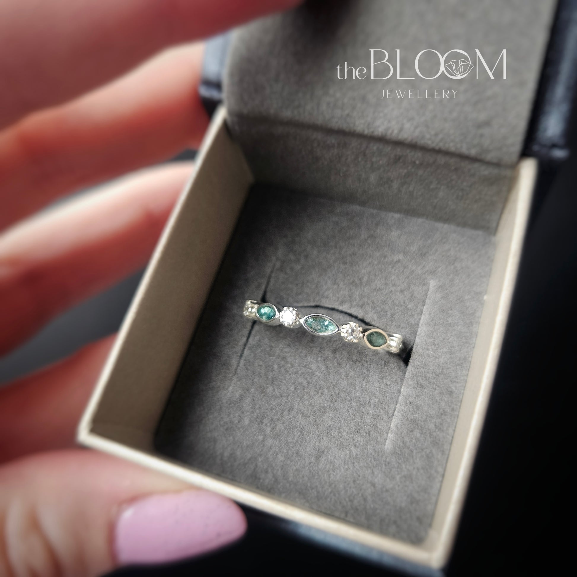 elegant memorial ring