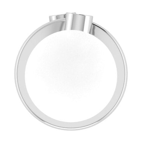 elegant ring with ashes
