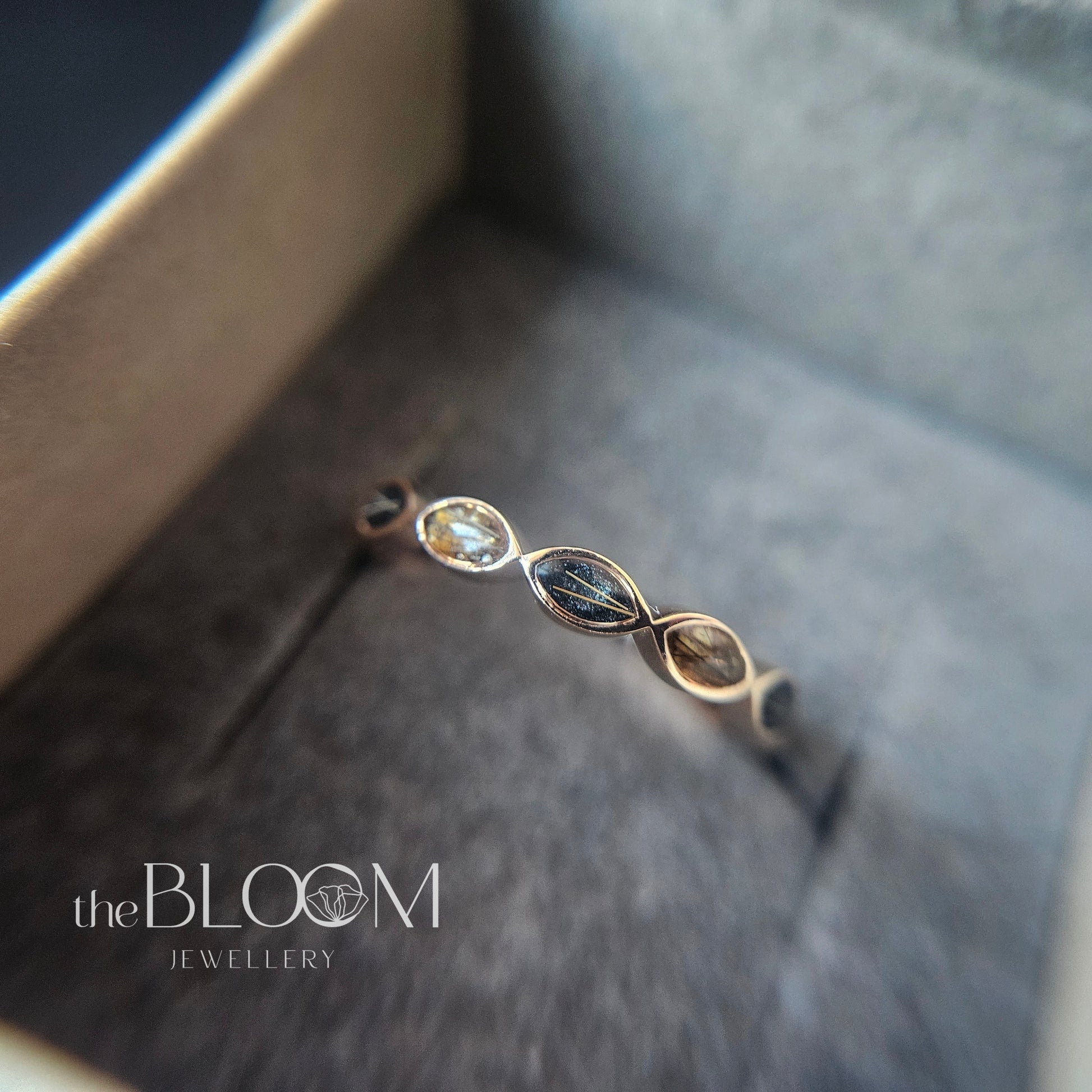 rose gold memorial ring