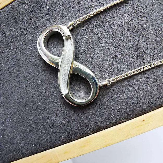 infinity memorial necklace