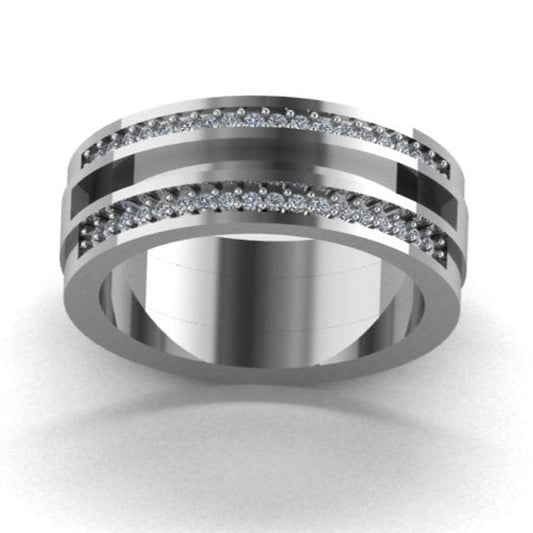 keepsake ring with crystals