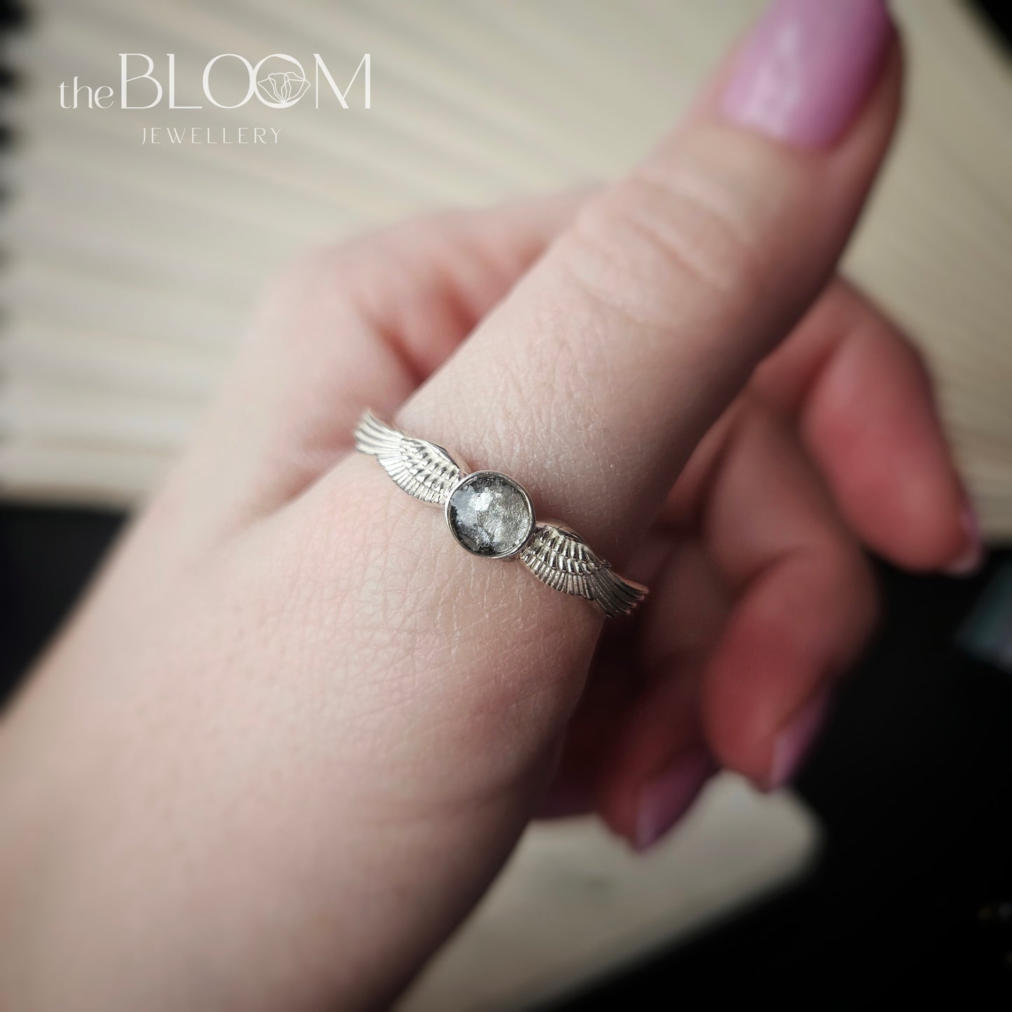keepsake ring for ashes