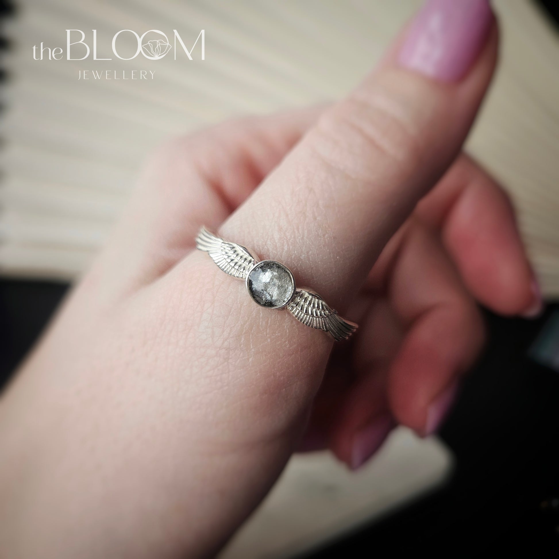keepsake ring for ashes