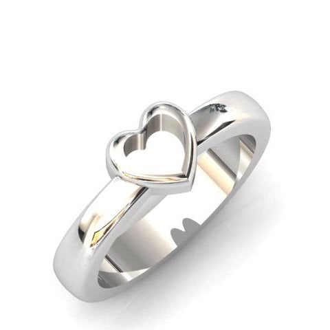 keepsake heart ring