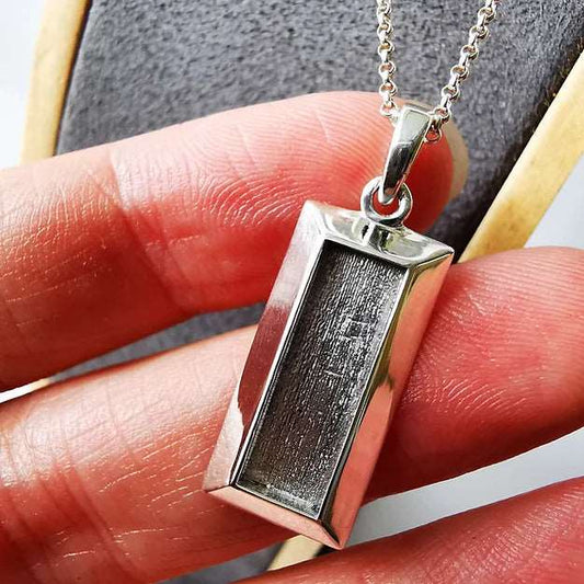 memorial pendant for man