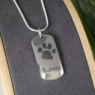 paw print jewellery