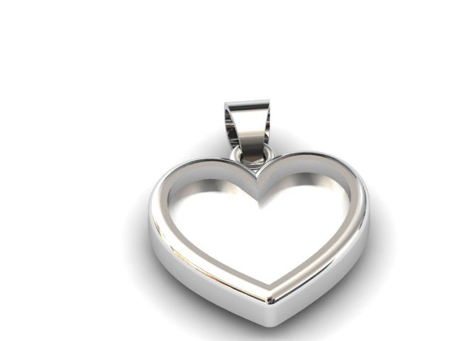 keepsake heart pendant